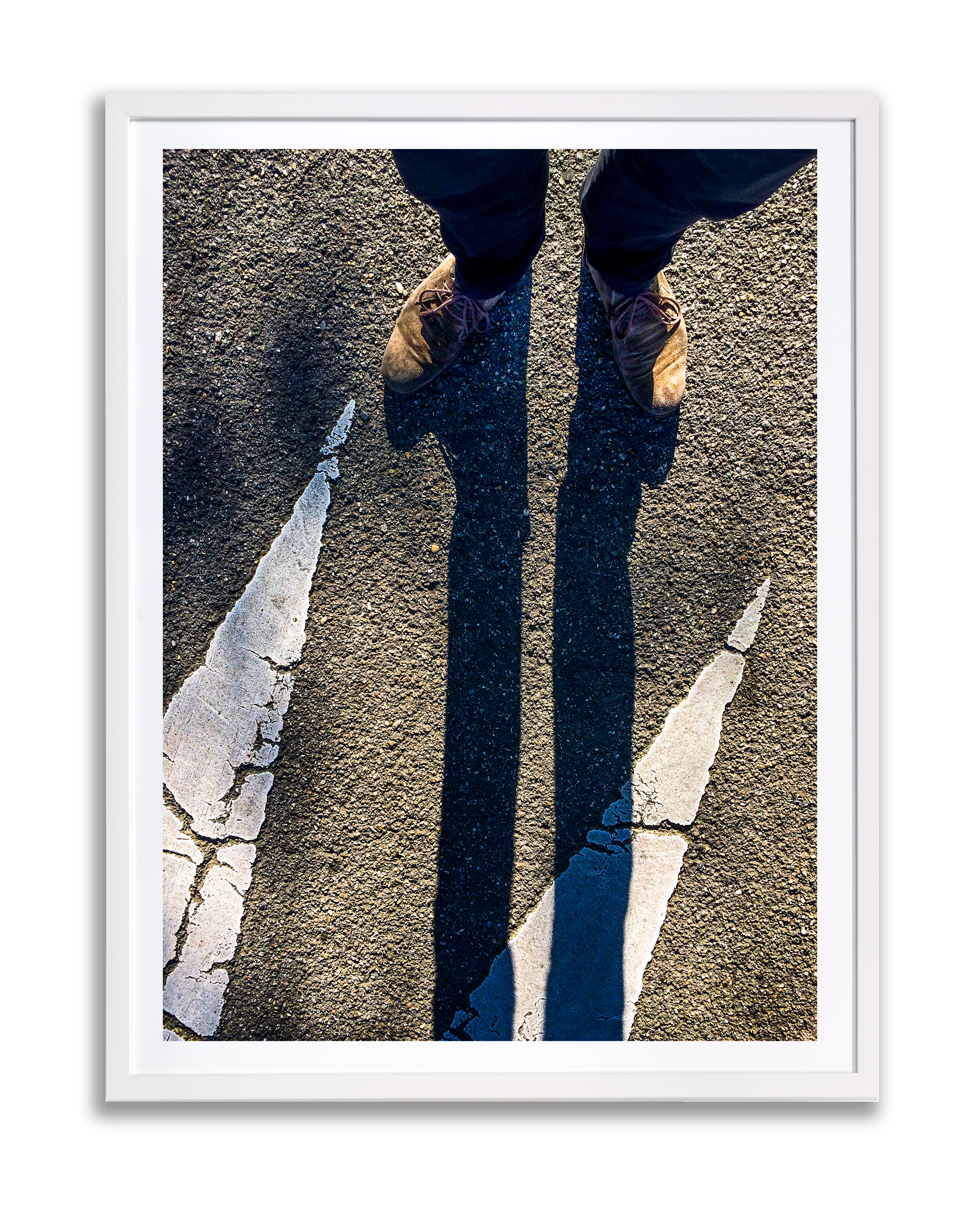 Autoshade 'Mulhouse met schoenen en pijlen'