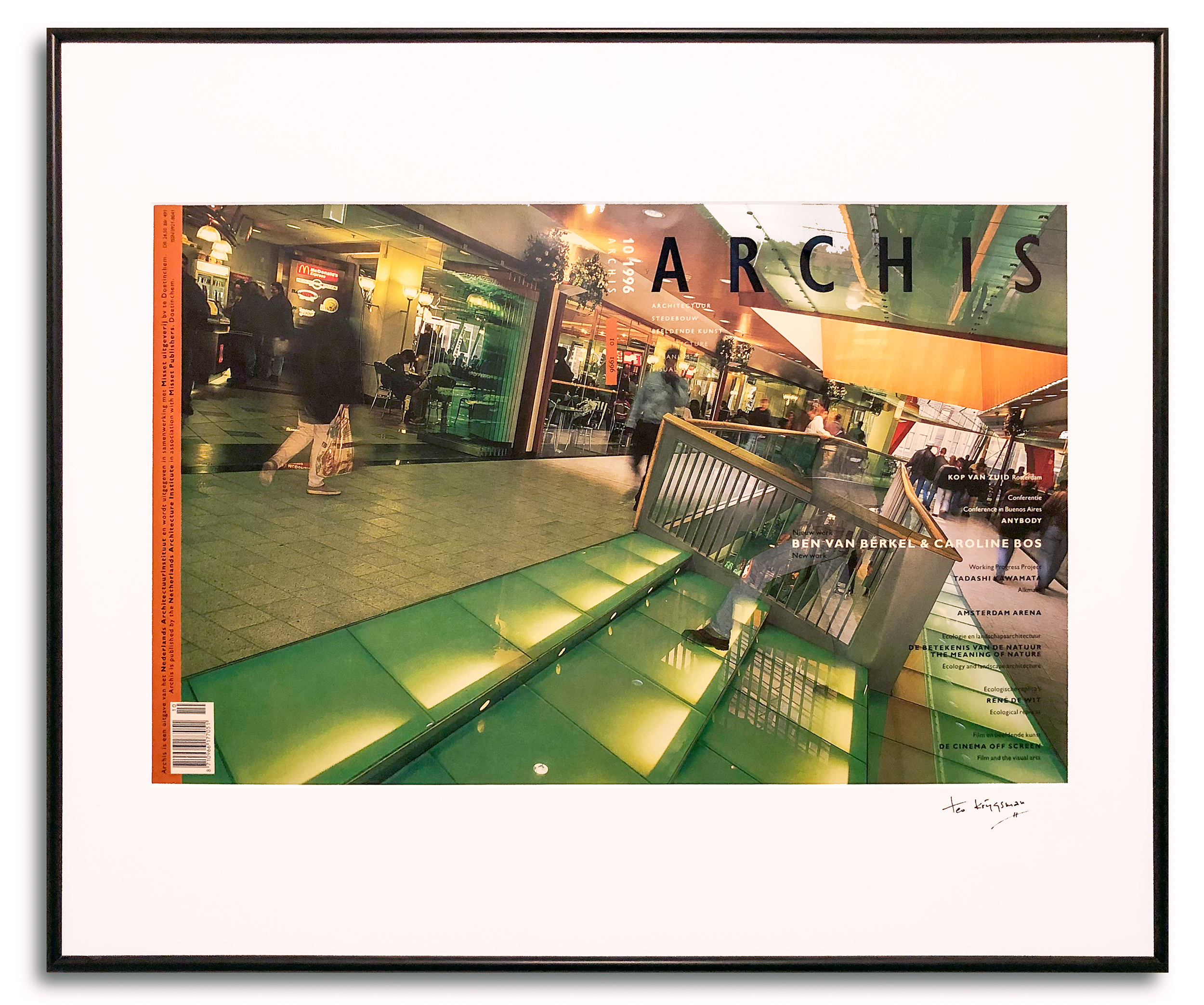 Archis Cover okt 1996; Oudezijds Kolk